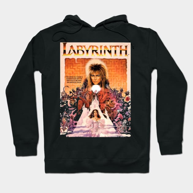 The Labyrinth Engrossing Enigmas Hoodie by Josephine7